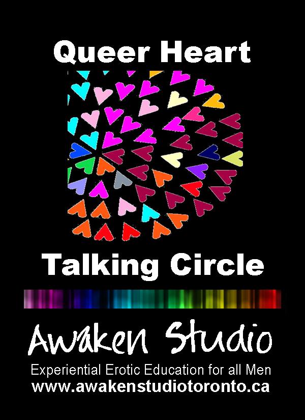 Awaken Studio Toronto Queer Heart Talking Circle Sunday 1:00 pm www.phillipcoupal.ca