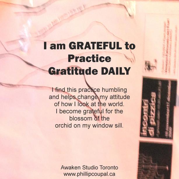 Gratitude Day 41 at the Awaken Studio Toronto http://www.awakenstudiotoronto.com