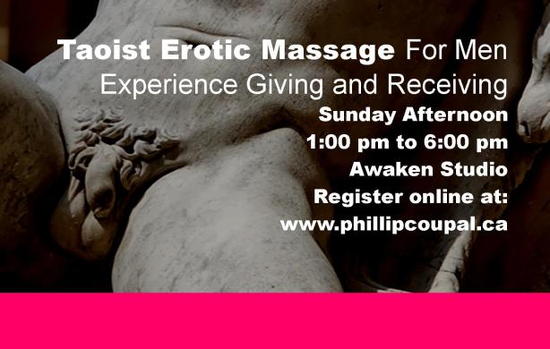 Men 4 Men Touch Exchange - Erotic Touch with Taoist Massage Awaken Studio Toronto