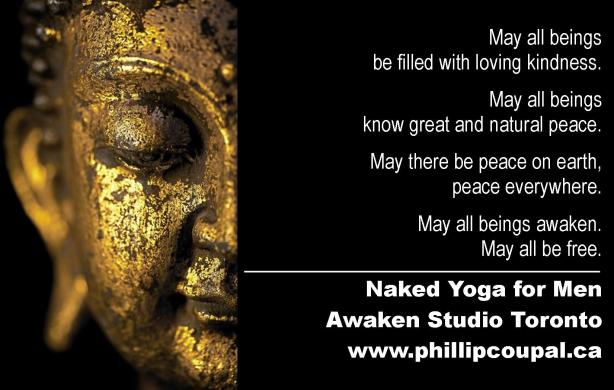 Naked Yoga for Men at the Awaken Studio Toronto www.phillipcoupal.ca