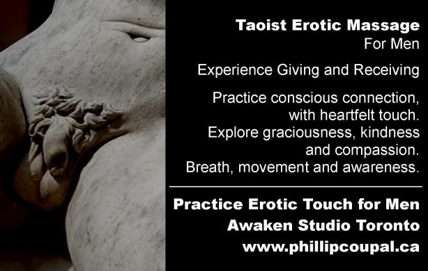 Erotic Bodywork for Men Toronto www.phillipcoupal.ca